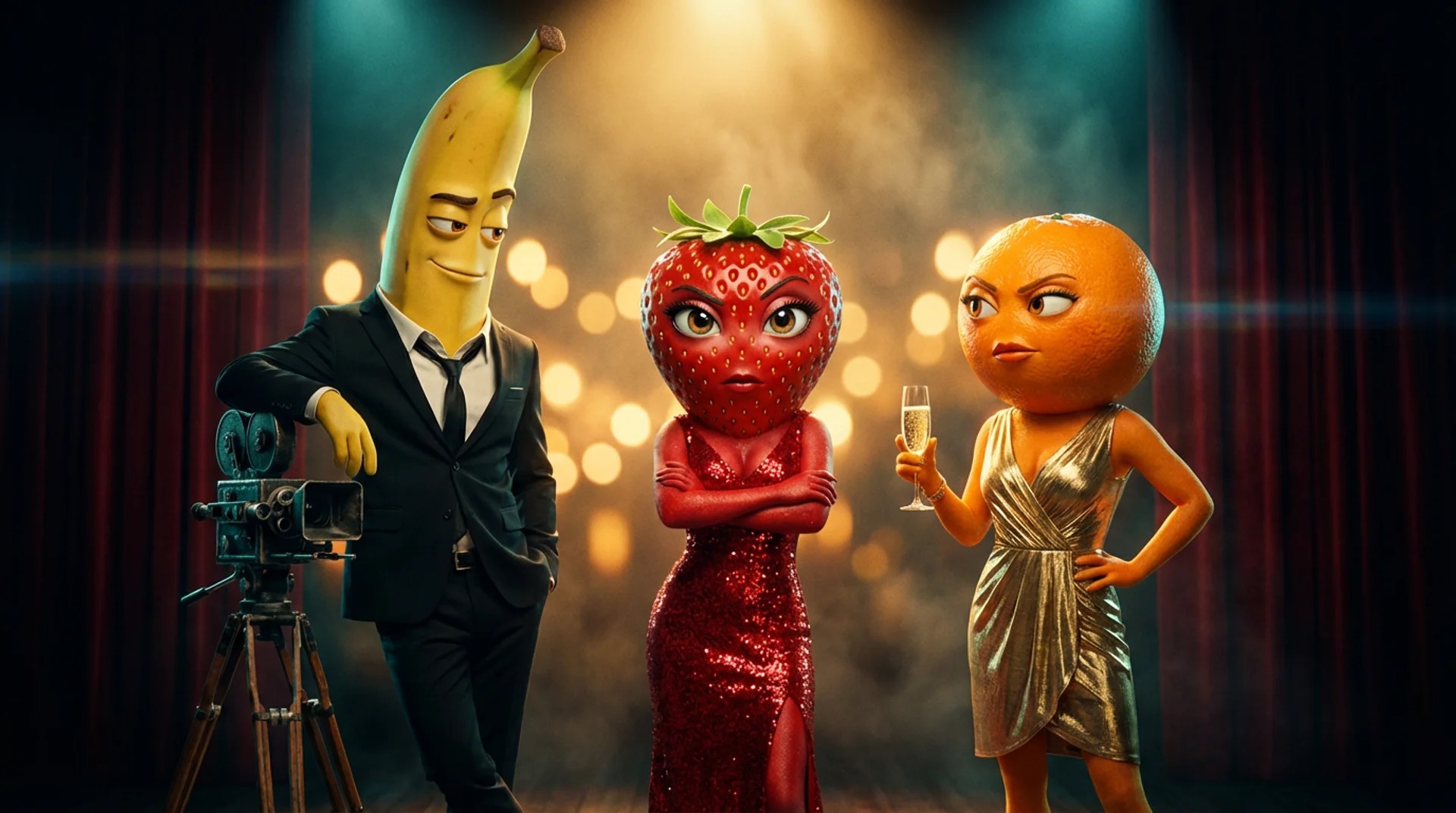 Elenco da novela de frutas
